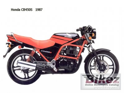 1987 honda cb 450 s photo